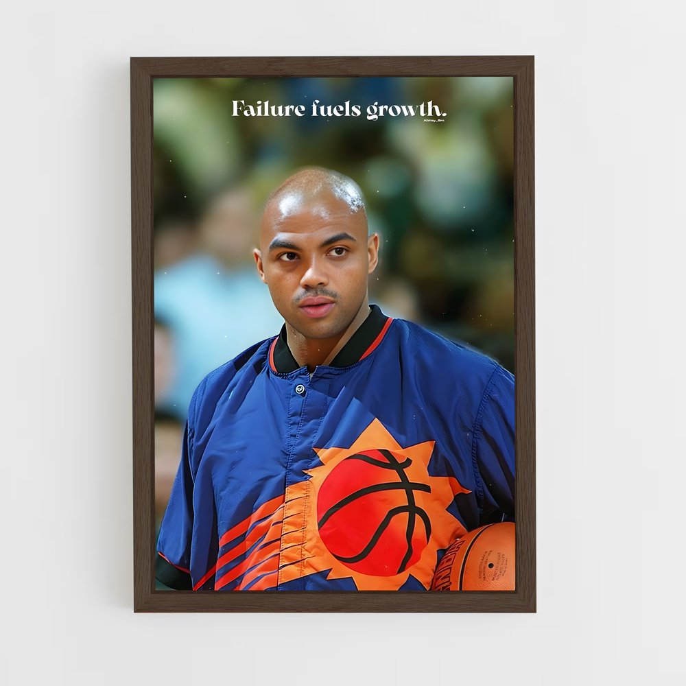 Poster Charles de barkley – affiche Basketball (vue 5)